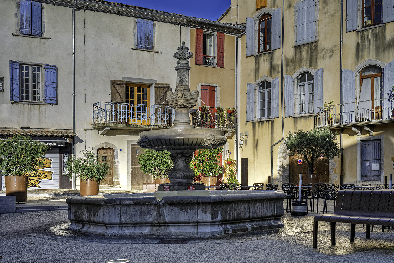 Fountain in Sauve